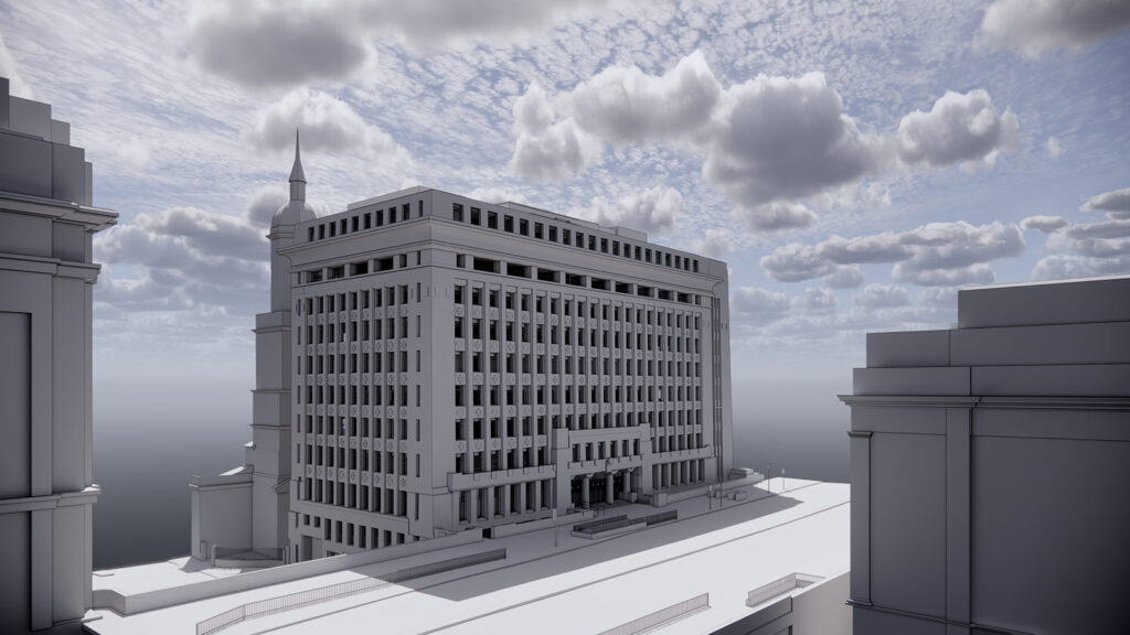 Adelaide house laser scan survey Scan to BIM Revit model