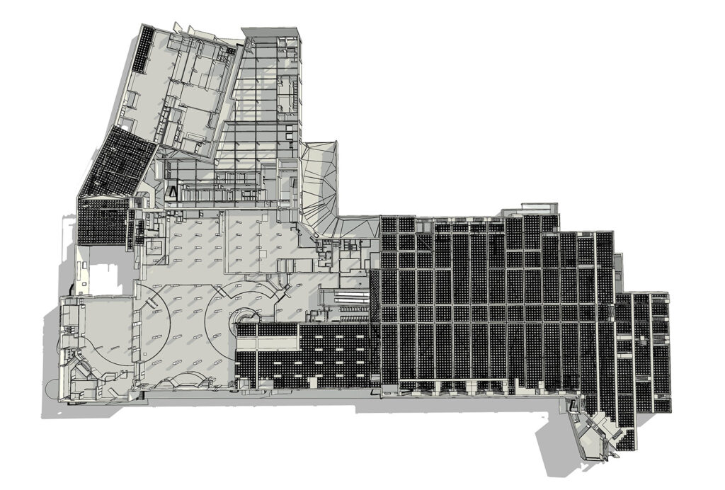 3D model of the basement level